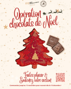 🎄 ASPTT Nancy Randonnée pédestre : Chocolats Jeff de Bruges pour Noël ! Soutenez-nous ! 🎁